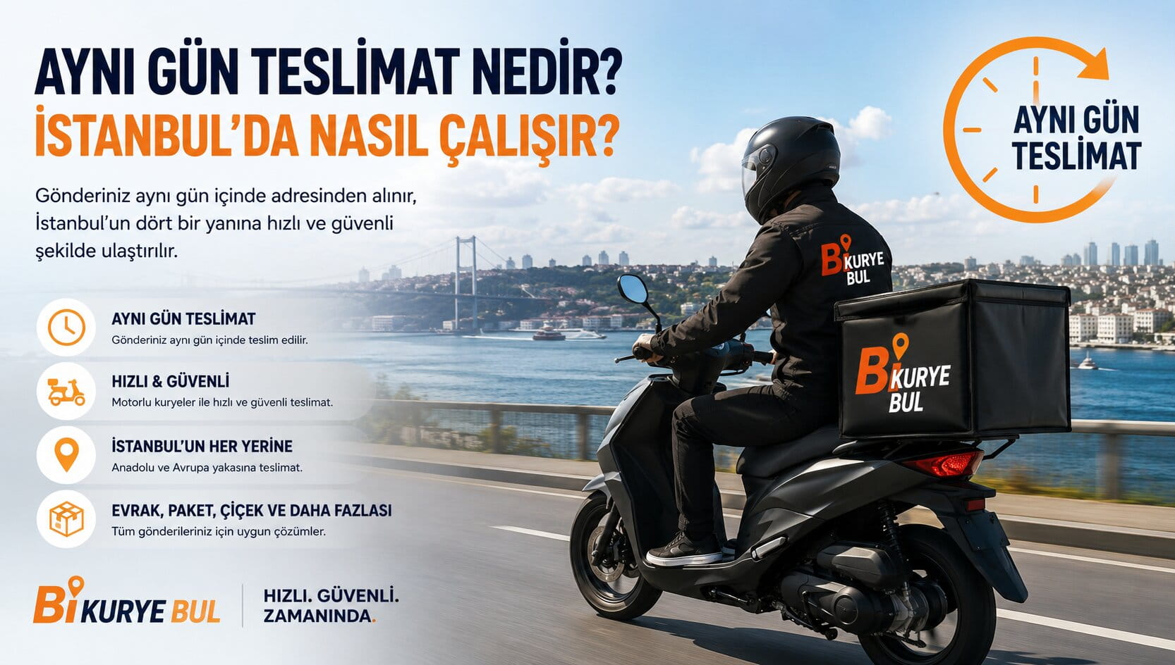 Aynı Gün Teslimat Nedir? İstanbul’da Nasıl Çalışır?