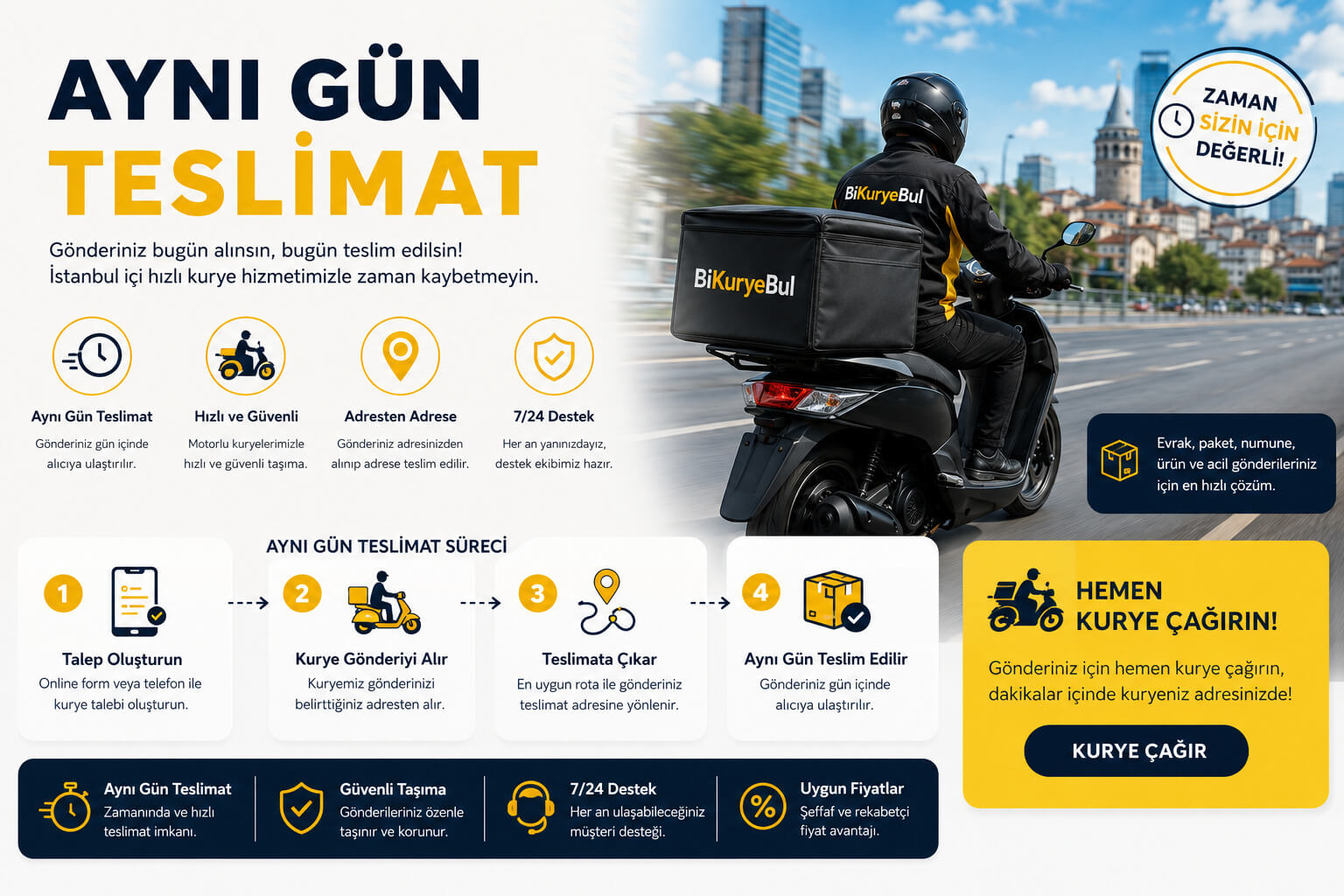 Aynı Gün Teslimat