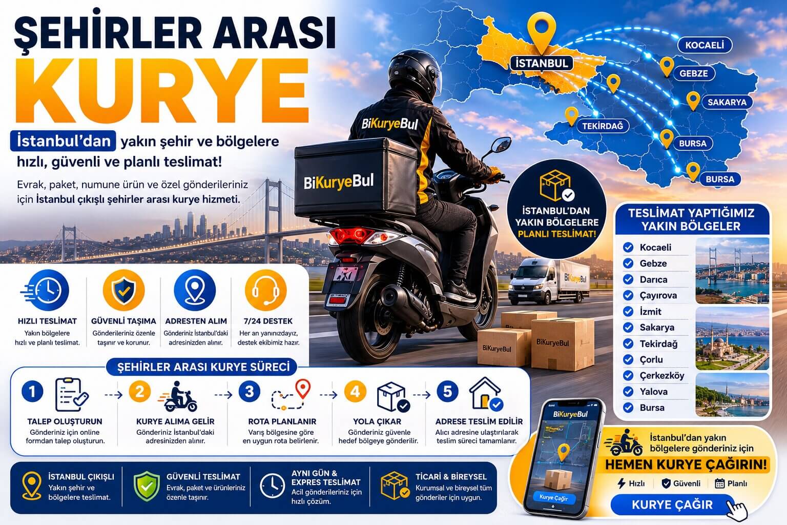 Şehirler Arası Kurye Hizmeti