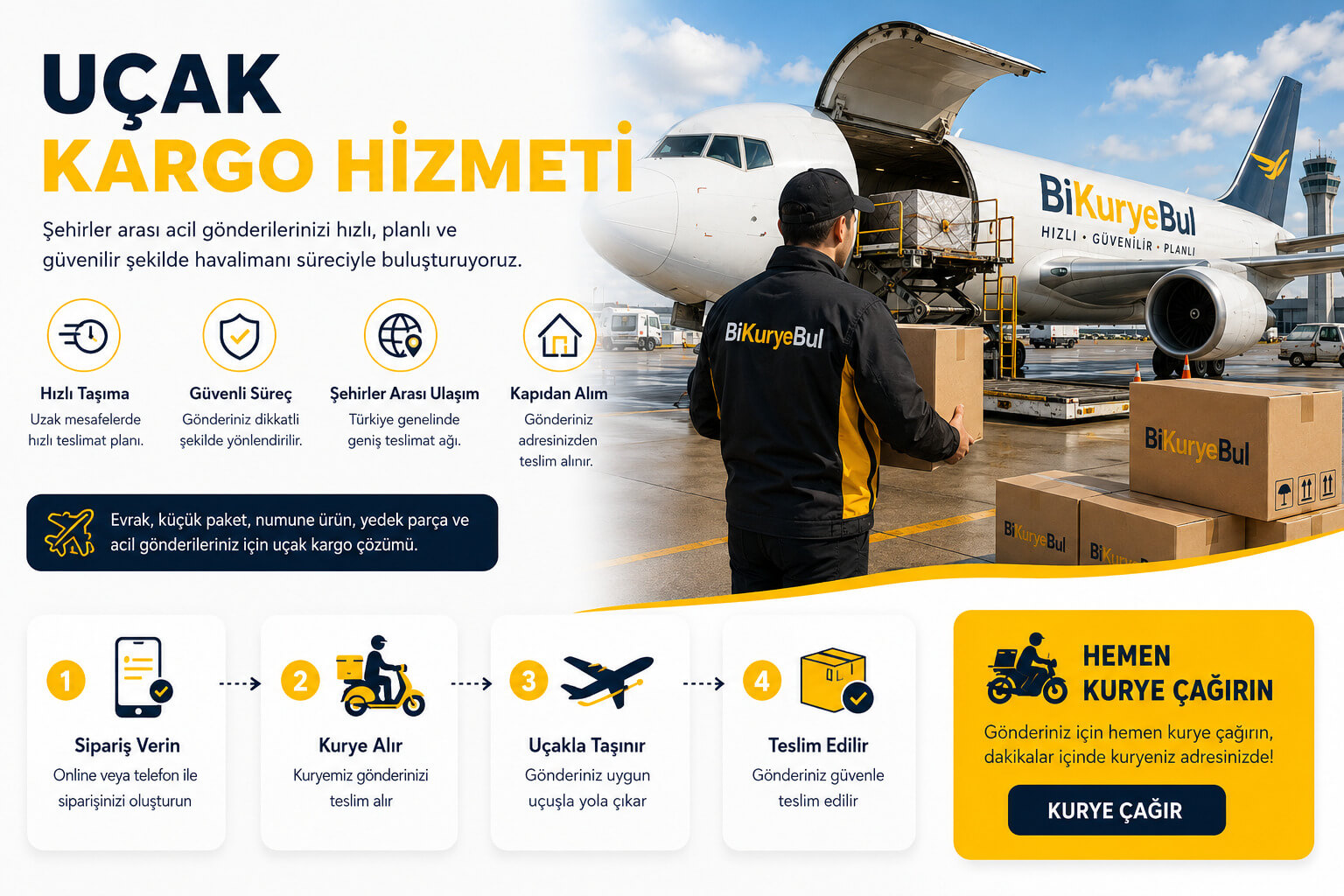 Uçak Kargo Hizmeti